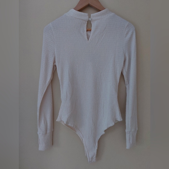 Promesa Made to Move Smocked Cutout Bodysuit - Picture 6 of 8